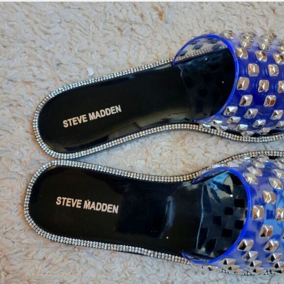 NWOT Steve Madden Jynn Slides New - Picture 6 of 8